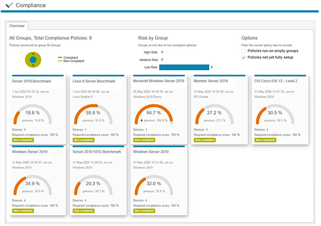 screenshot of Netwrix Change Tracker